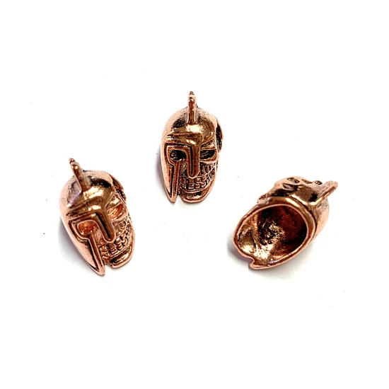 Köztes – 18x10x11mm - Sisak - rózsaarany színben 