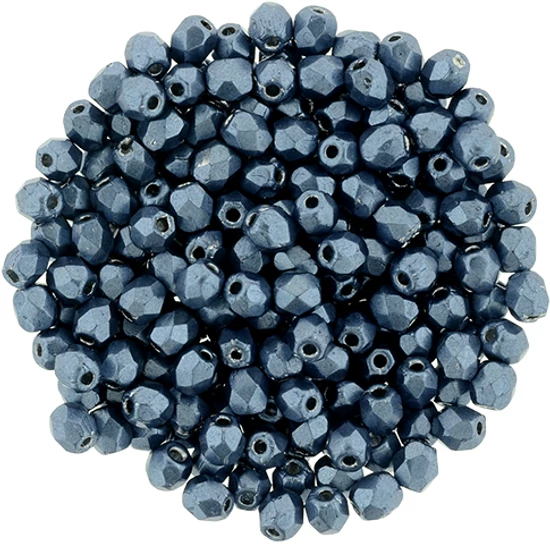 Cseh Csiszolt - 3mm - ColorTrends: Saturated Metallic Niagara - 77061CR