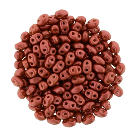 MiniDuo - 2,5x4mm - Matte - Metallic Lava - 01890WH