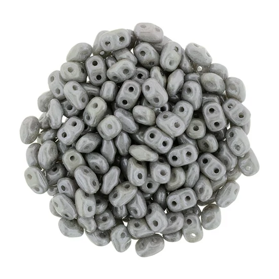 MiniDuo - 2,5x4mm - Luster - Opaque Gray - 14449WH