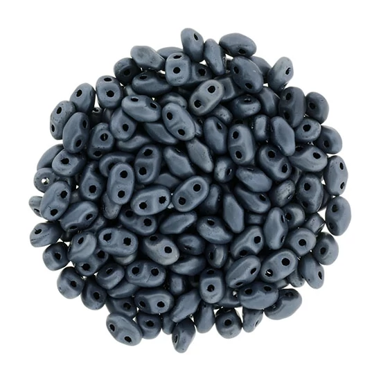 MiniDuo - 2,5x4mm - Matte - Coal - 21105JT