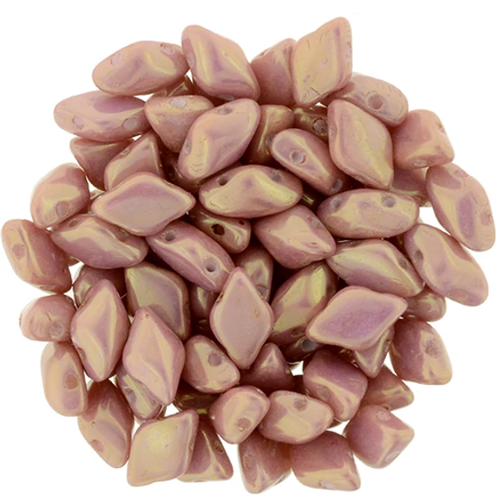 GEMDUO - 8x5mm - Luster - Metallic Pink - LK03000