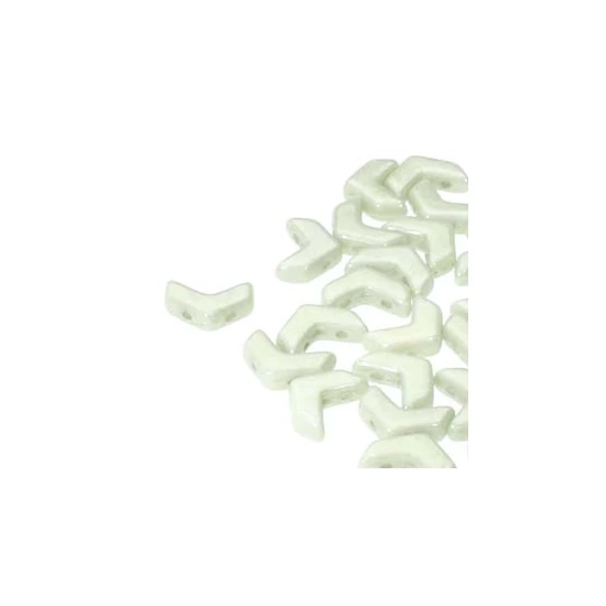 Chevron Duo - gyöngy - 10x4mm - Green Lst. - 14457