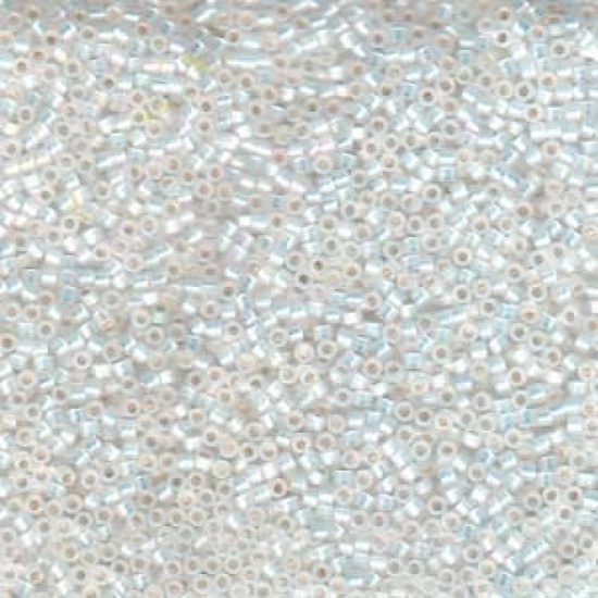 Miyuki Delica - 11/0 - WHITE OPAL AB - 0222