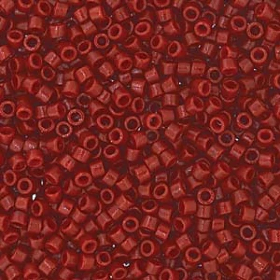Miyuki Delica - 11/0 - Duracoat Opq Maroon - 2120 - Tartós Bevonattal!