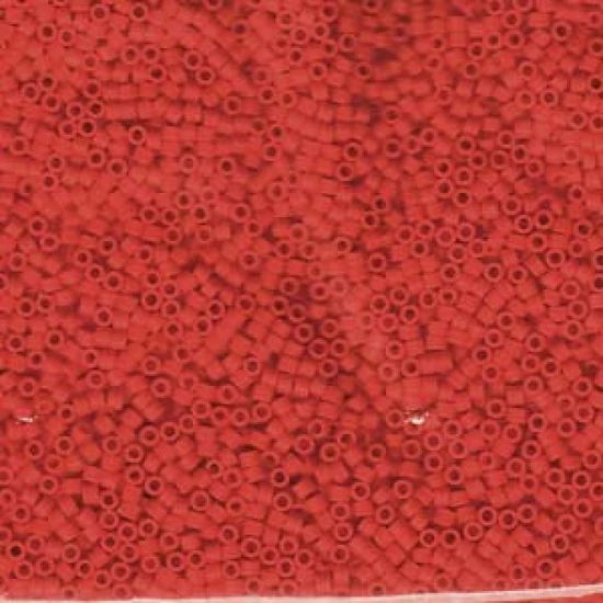 Miyuki delica - 11/0 - OPAQUE LT.SIAM MATTED - 0757