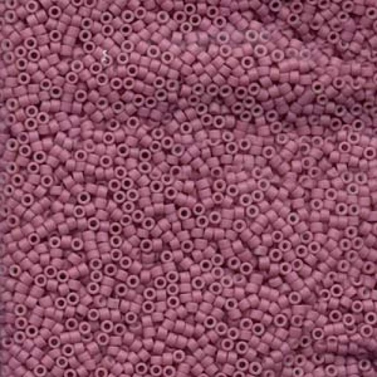 Miyuki delica - 11/0 - OPAQUE ROSE MATTED DYED - 0800