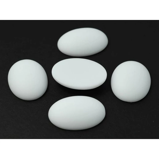 LUNASOFT KABOSHON - 25x18MM - H8 - CHALK WHITE