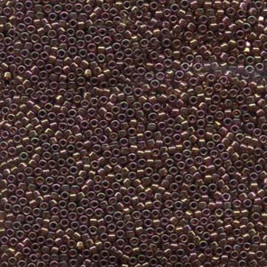 Delica - Miyuki - 11/0 - PINK LUSTER LT. OLIVE- 126
