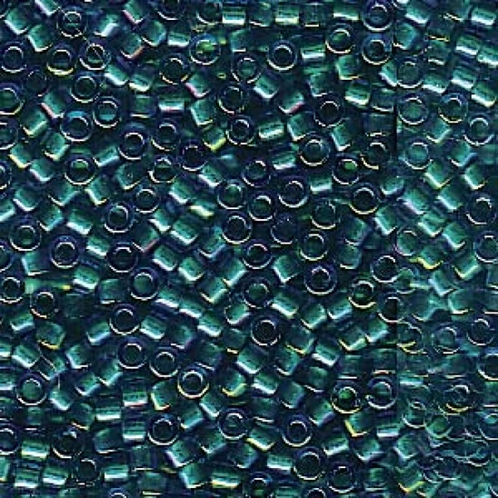 Delica - Miyuki - 11/0 - EMERALD LINED AQUA AB - 1764