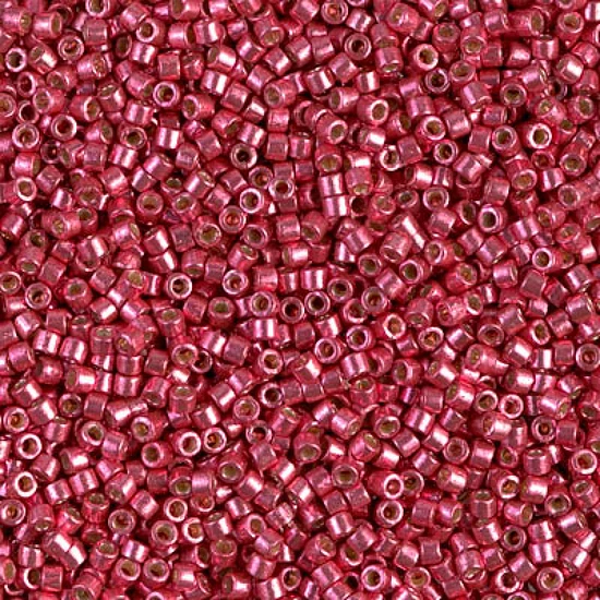 Delica - Miyuki - 11/0 - Duracoat Galvanized Lt.Cranberry - 1841 -TARTÓS BEVONATTAL! - 2,5gr