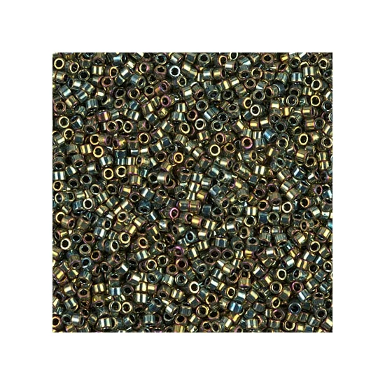 Miyuki delica - 11/0 -  METALLIC GREEN AB - 0024