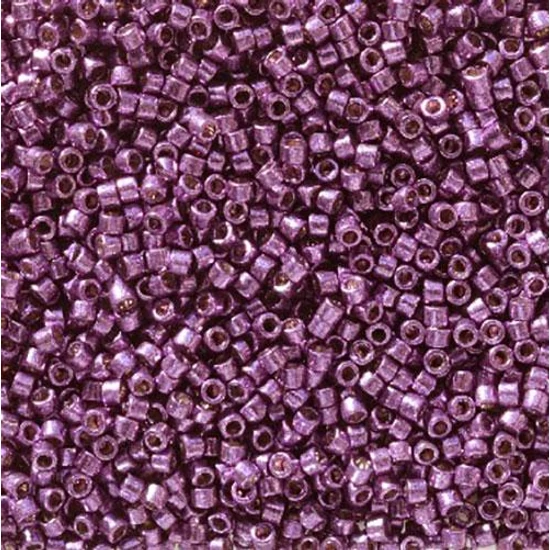 Miyuki Delica - 11/0 - DURACOAT GALV PURPLE ORCHID - 2508 - TARTÓS BEVONATTAL! - 2,5gr!