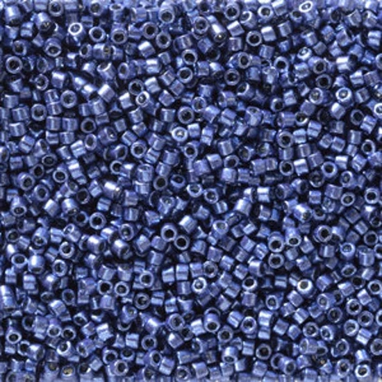 Miyuki Delica - 11/0 - DURACOAT GALV MERMAID BLUE - 2517 - - TARTÓS BEVONATTAL! - 2,5gr