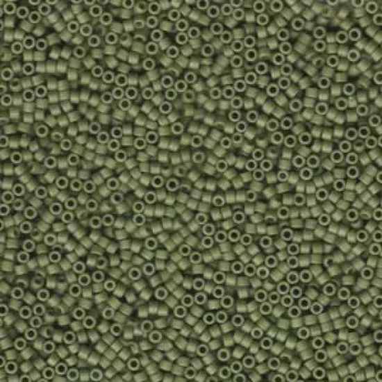 Miyuki delica - 11/0 - OPAQUE OLIVINE MATTED - 0391