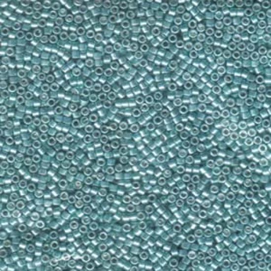Miyuki delica - 11/0 - GALVANIZED TURQUOISE DYED - 0415