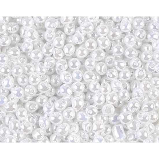 Drop - 3,4mm - WHITE PEARL CEYLON - 420