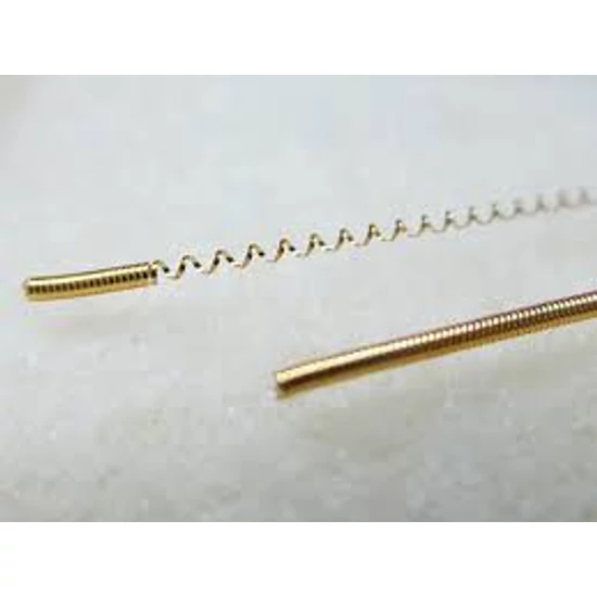 Francia drót gyöngyhímzéshez - 1,8mm - Arany színben