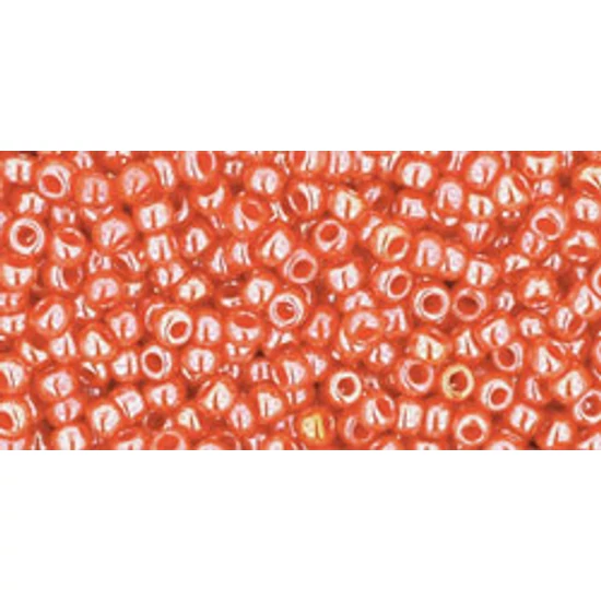 Toho kásagyöngy - 11/0 - Opaque-Lustered Pumpkin - 129