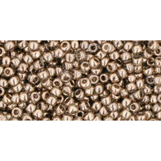 Toho kásagyöngy - 11/0 - Gold-Lustered Montana Blue - 204