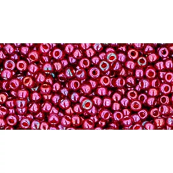 Toho kásagyöngy - 11/0 - Gold - Lustered Raspberryt - 332