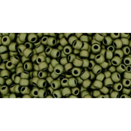 Toho kásagyöngy - 11/0 - Matte-Color Dk Olive - 617