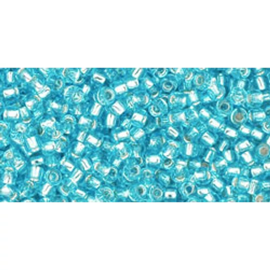Toho kásagyöngy - 11/0 - Silver-Lined Aquamarine - 23