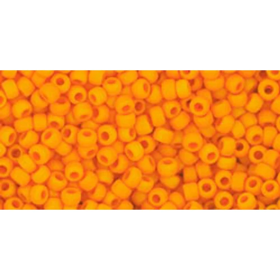 Kásagyöngy - Toho - 11/0 - Opaque-Frosted Cantelope - 42DF