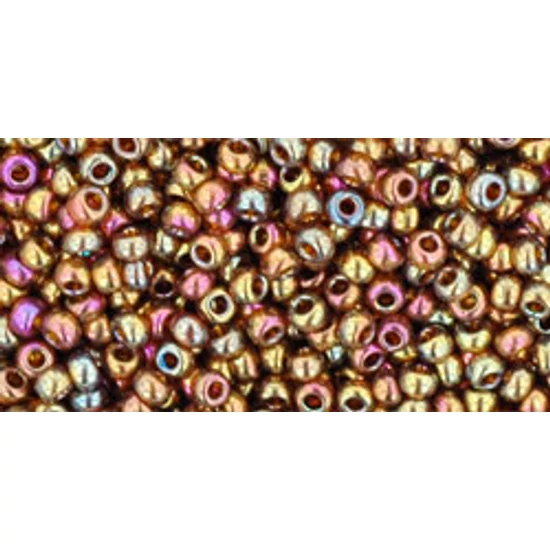 Toho kásagyöngy - 11/0 - Gold-Lustered Dk Topaz - 459