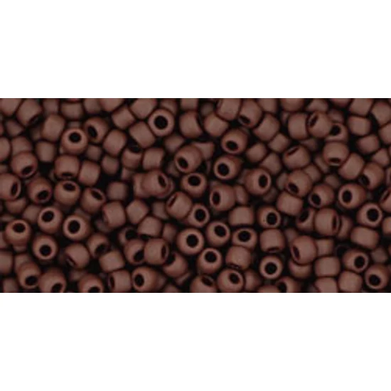 Toho kásagyöngy - 11/0 - Opaque-Frosted Oxblood - 46F