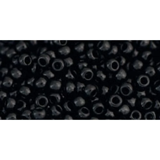 Toho kásagyöngy - 11/0 - Opaque Jet - 49