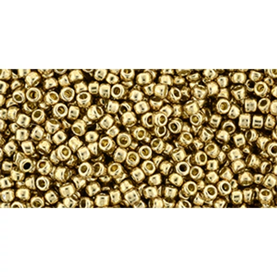 Toho kásagyöngy - 11/0 - Permafinish - Galvanized Golden Fleece - PF592