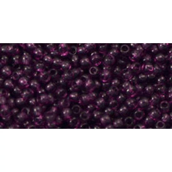 Toho kásagyöngy - 11/0 - Transparent Med Amethyst - 6B