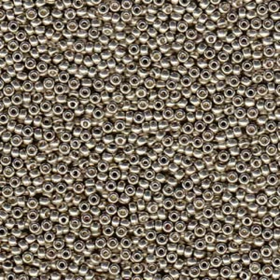 Miyuki kásagyöngy - 11/0 - Duracoat Galvanized Lt.Pewter - 4221 - Tartós bevonattal!