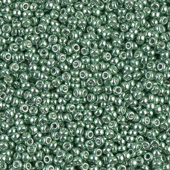 Kásagyöngy - Miyuki - 11/0 - GALVANIZED SEA GREEN - 1074