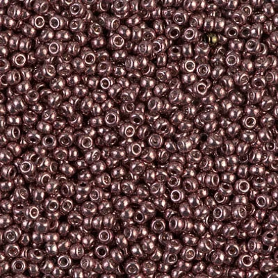 Kásagyöngy - Miyuki - 11/0 -  GALVANIZED BURNT CINNAMON - 1085