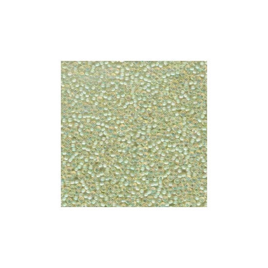 Kásagyöngy - Miyuki - 11/0 - aqua-lined-lt-topaz-ab - 359