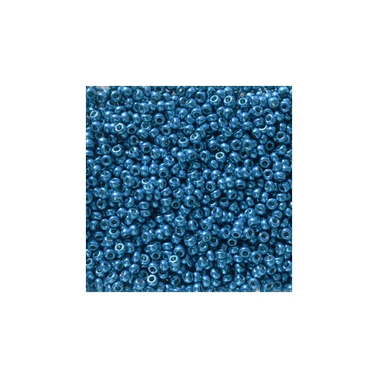 Kásagyöngy - Miyuki - 11/0 - DURACOAT GALV DK CAPRI BLUE - 5114 - TARTÓS BEVONATTAL!