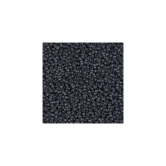 Miyuki kásagyöngy - 11/0 - MATTED METALLIC SLATE - 2065