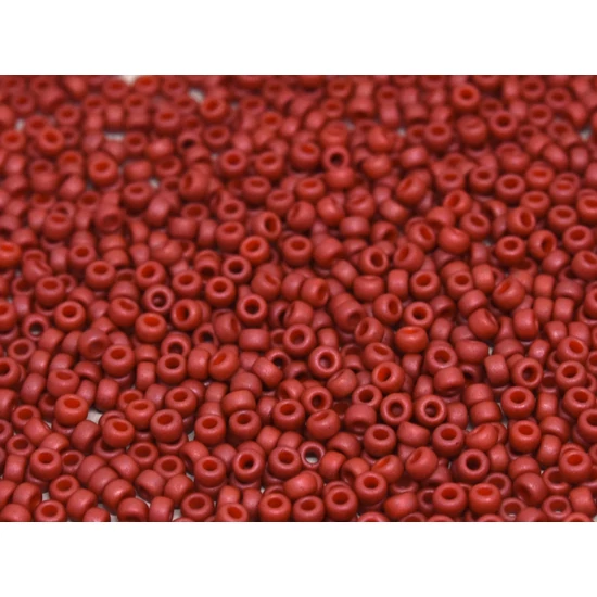 Miyuki kásagyöngy - 11/0 - MATTED OPAQUE TERRA COTTA - 2315