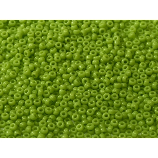 Kásagyöngy - Miyuki - 11/0 - OPAQUE CHARTREUSE - 0416
