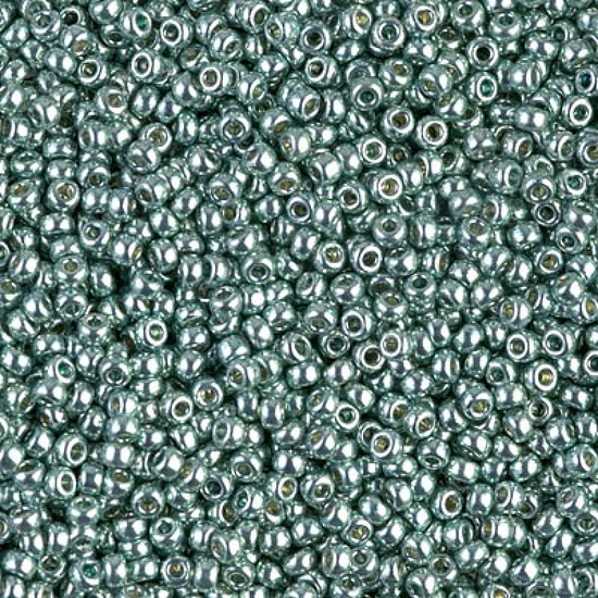 Miyuki kásagyöngy - 11/0 - Duracoat Galvanized Dk Sea Foam - 4216 - Tartós bevonattal!