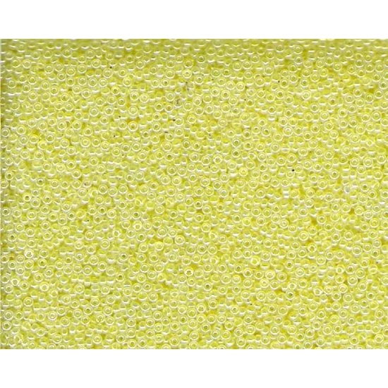 Kásagyöngy - Miyuki - 11/0 -  LT.YELLOW CEYLON - 0514