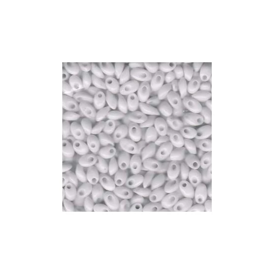 4 X 7 MM WHITE-  LONG MAGATAMA - 402