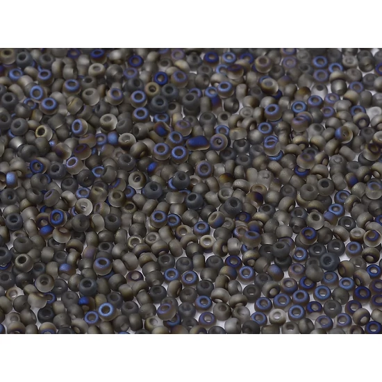 Kásagyöngy - Miyuki - 11/0 -  CRYSTAL AZURO MATTED - 4556 