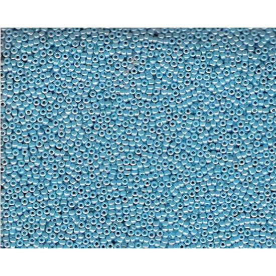 opaque  light blue lustered,  0433