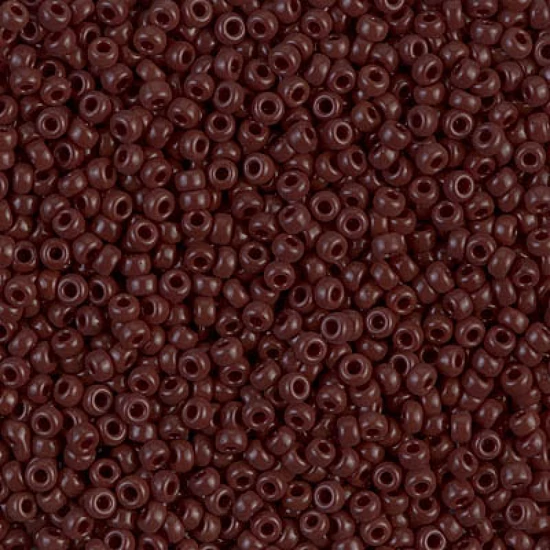 Kásagyöngy - Miyuki - 11/0 - OPAQUE CHOCOLATE - 0409