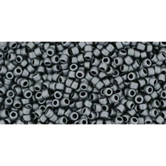 Toho kásagyöngy - 15/0 - Matte-Color Opaque Gray - 611