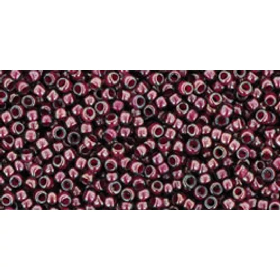 Toho kásagyöngy - 15/0 - Inside-Color Gray/Magenta-Lined - 1076