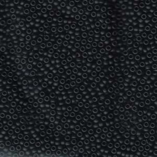 Kásagyöngy - Miyuki - 15/0 - Frosted Black - 0401F